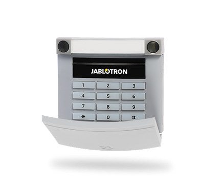 Jablotron Jablotron JA-113E-GR BUS-kodcentral med RFID och knappsats grå