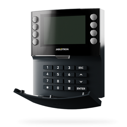 Jablotron JA-115E-AN, Kabelgebundenes Bedienfeld mit Tastatur, LCD und RFID-Leser