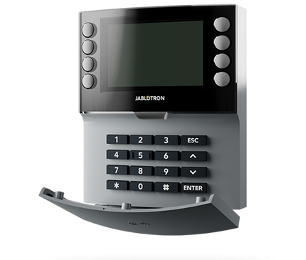 Jablotron Jablotron JA-115E-GR, Bedraad bedienpaneel met toetsenbord, LCD en RFID lezer