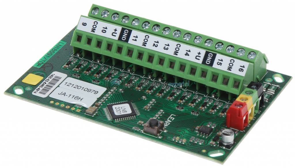 Jablotron JA-116H BUS-expander - 16 ingångar