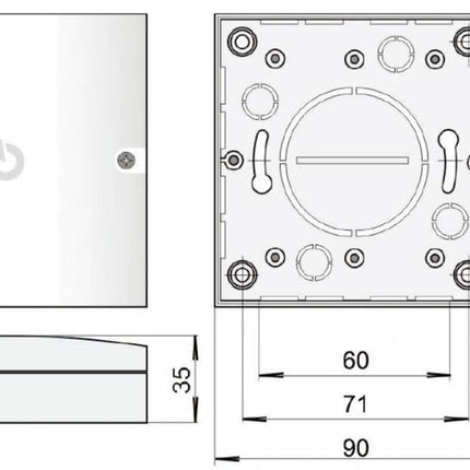 Jablotron Jablotron JA-120N Module for opening electric locks