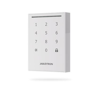 Jablotron Jablotron JA-121E-WH contrôleur extérieur avec lecteur blanc