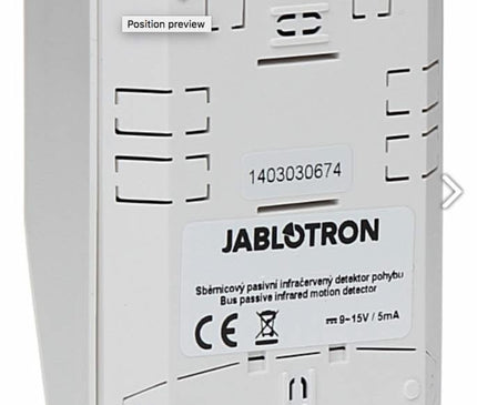 Jablotron Jablotron JA-150P Mini PIR sans fil