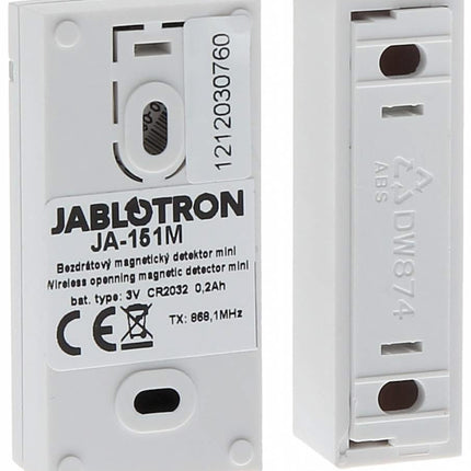 Jablotron JA-151M Wireless mini magnetic contact