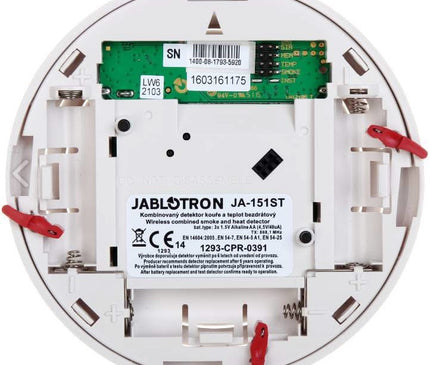 Jablotron Jablotron JA-151ST Wireless fire and heat detector with siren