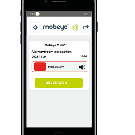 Mobeye Mobeye ICM41IP, MiniPir inbraaksysteem stand-alone