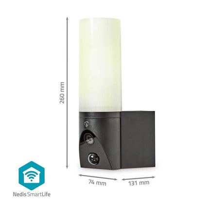 Nedis Nedis 2Mp SmartLife WiFi Kamera (drehbar) für den Außenbereich mit integrierter Led Lampe