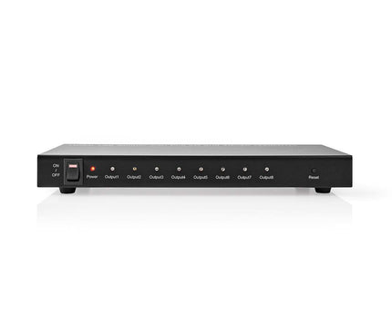 Nedis Nedis 8-Port HDMI Splitter 8x HDMI Ausgang 4K@30Hz 3.4 Gbps Metall Anthrazit