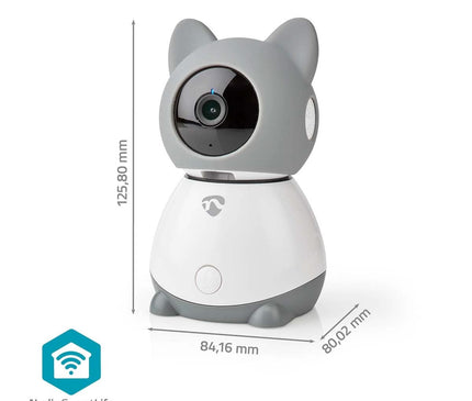 Nedis Nedis Rotating SmartLife Camera for Indoor, child/baby monitor camera