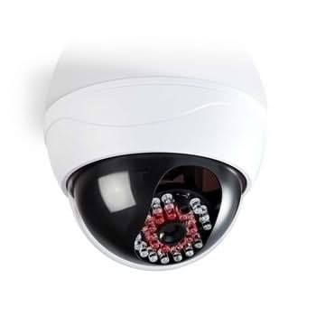 Nedis Nedis Dummy säkerhetskamera Dome IP44 Vit