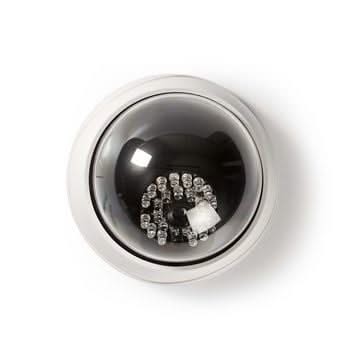Nedis Nedis Dummy säkerhetskamera Dome IP44 Vit