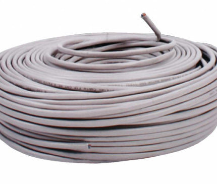 Nedis Nedis Câble réseau CAT6 F/UTP, 50 mtr sur bobine, 100% cuivre, conducteurs rigides