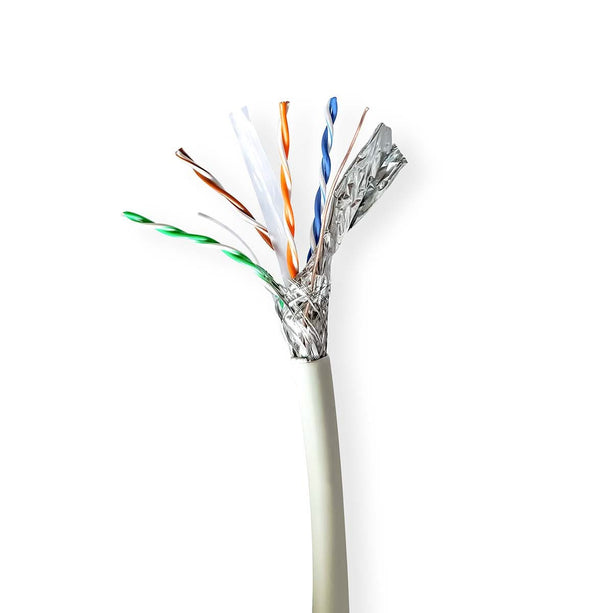 Nedis Nedis Network cable CAT6A S/FTP, 305 mtr on reel, 100% copper, Solid cores