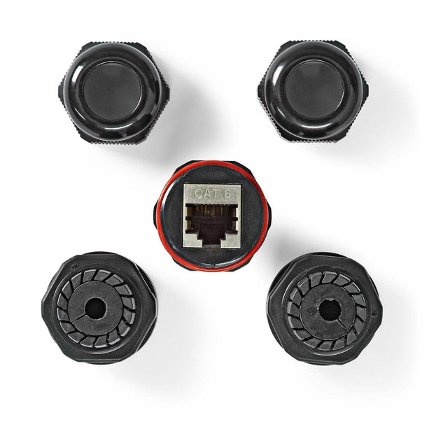 Connecteur extérieur Nedis RJ45 CAT5/6