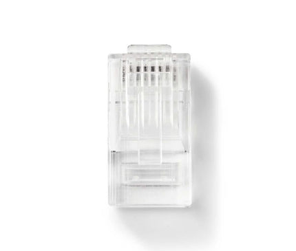 Nedis Nedis RJ45 Connecteur CAT5 UTP Pass Through Solid 10 pieces (stiff cores)