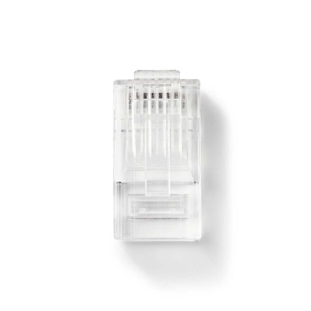 Nedis RJ45 Connecteur CAT5 UTP Pass Through Solid 10 pieces (stiff cores)