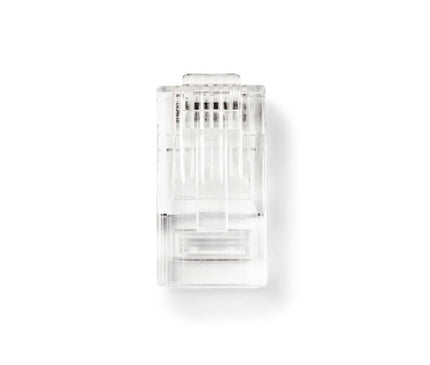 Nedis Nedis RJ45 Stecker CAT5e , vergoldet 10 Stück, Massivleiter