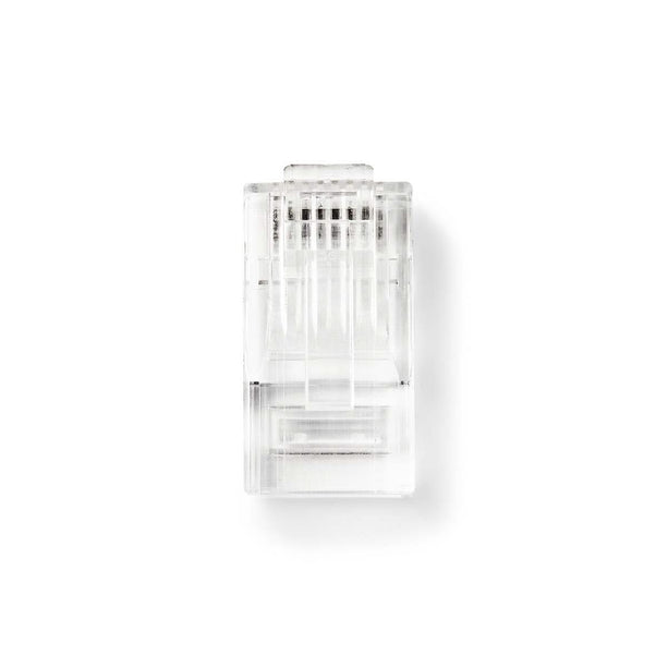Nedis RJ45 Connecteur CAT5e, plaqué or 10 pièces, conducteur solide