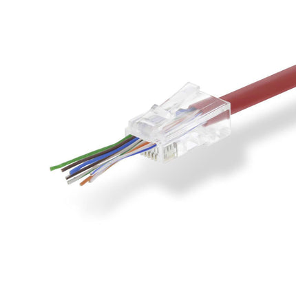 Nedis Nedis RJ45 Stecker CAT6 FTP Pass Through Solid 10 Stück