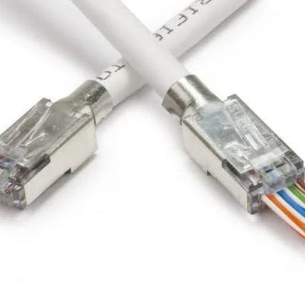 Nedis Nedis RJ45 Connector CAT7 FTP Pass Through connectors Set 10 pcs.