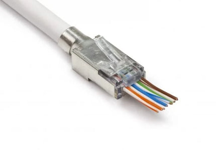 Nedis Nedis RJ45 Connector CAT7 FTP Pass Through connectors Set 10 pcs.