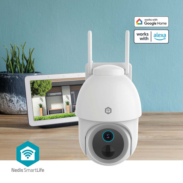 Nedis Nedis SmartLife 3MP PTZ Camera for outdoor with WiFi and battery