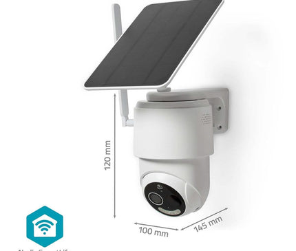 Nedis Nedis SmartLife 4G PTZ Camera for outdoor with solar panel and battery