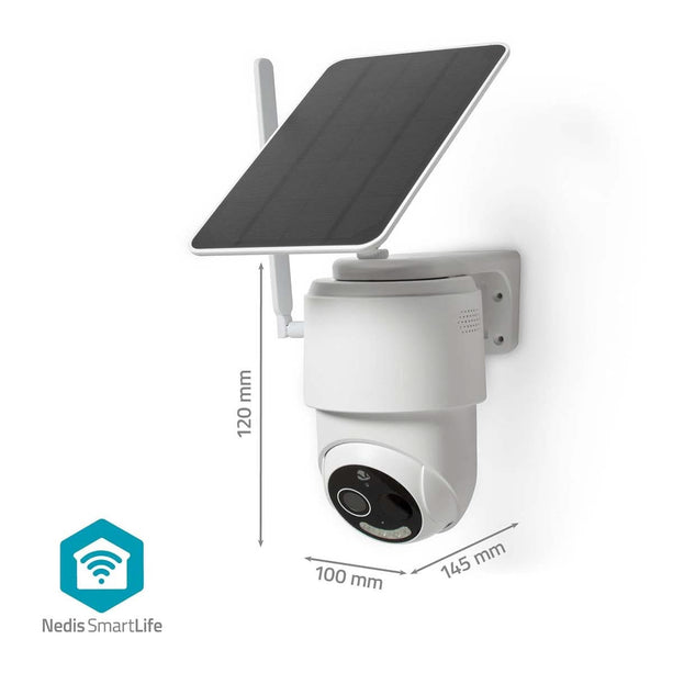 Nedis Nedis SmartLife 4G PTZ Camera for outdoor with solar panel and battery