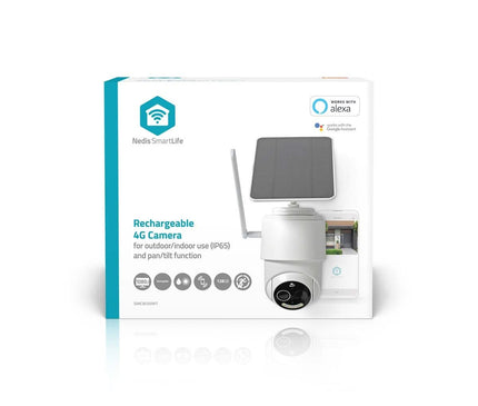 Nedis Nedis SmartLife 4G PTZ Camera for outdoor with solar panel and battery