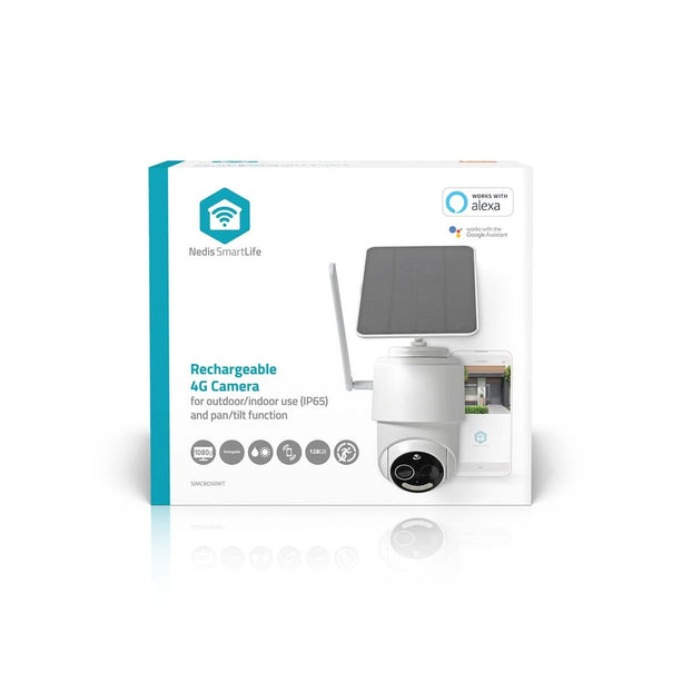 Nedis Nedis SmartLife 4G PTZ Camera for outdoor with solar panel and battery