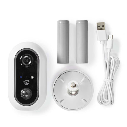 Nedis Nedis SmartLife-kamera för utomhusbruk Wi-Fi Full HD IP65 Cloud / MicroSD