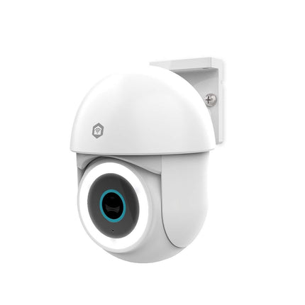 Nedis Nedis SmartLife PT styrbar utomhuskamera med WiFi och spotlight (fullfärg), fast strömförsörjning