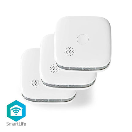 Nedis Nedis SmartLife Rauchmelder 3er Set mit austauschbaren Batterien