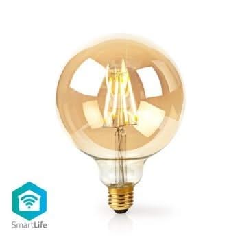 Nedis Nedis Wi-Fi Smart LED-filamentlampa | E27 | 125 mm | 7 W | 806 lm
