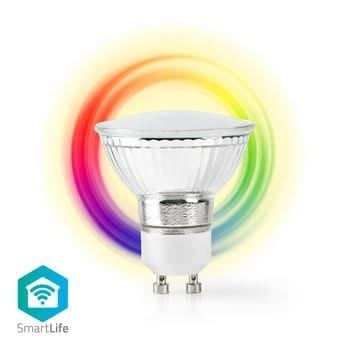 Nedis Nedis Wi-Fi Smart LED-Lamp | Full-Colour en Warm Wit | GU10