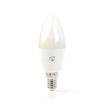 Nedis Nedis Wi-Fi smart LED-lamp | Warm- tot Koud-Wit | E14