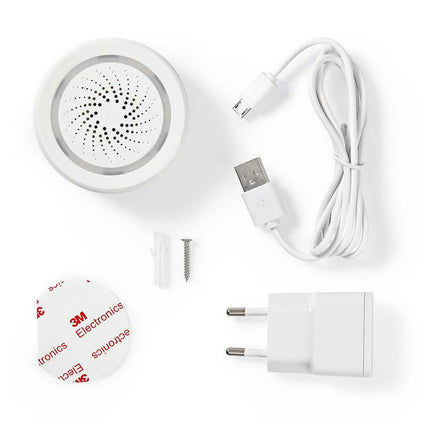 Nedis Nedis Wi-Fi smart siren | Alarm or Gong | 85 dB