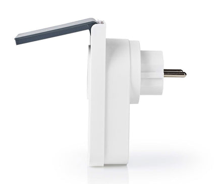 Nedis Nedis Wi-Fi Smart Plug för utomhusbruk | stänksäker | IP44 | förbrukningsövervakning | Schuko typ F | 16 A