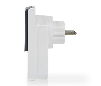 Nedis Nedis Wi-Fi Smart Plug för utomhusbruk | stänksäker | IP44 | förbrukningsövervakning | Schuko typ F | 16 A