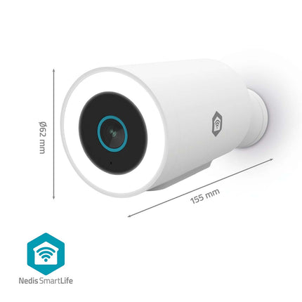 Nedis Nedis Wi-Fi Smartlife 3Mp Full-HD Außen-IP-Kamera mit Bewegungssensor, feste Stromversorgung