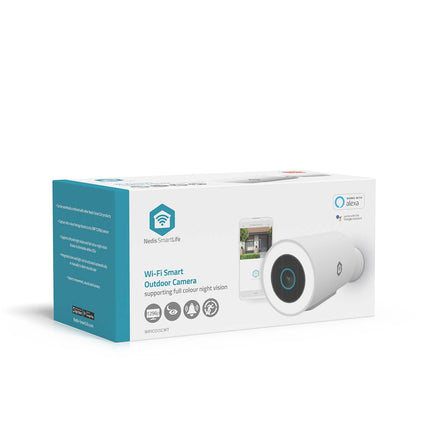 Nedis Nedis Wi-Fi Smartlife 3Mp Full-HD Außen-IP-Kamera mit Bewegungssensor, feste Stromversorgung