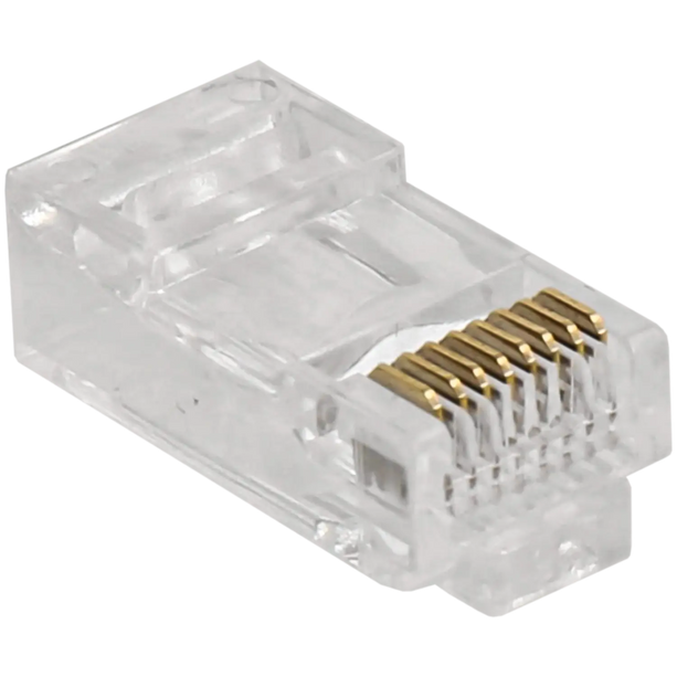 Nedis RJ45 Connector CAT6 UTP Pass Through Solid 10 stuks (stugge aders)