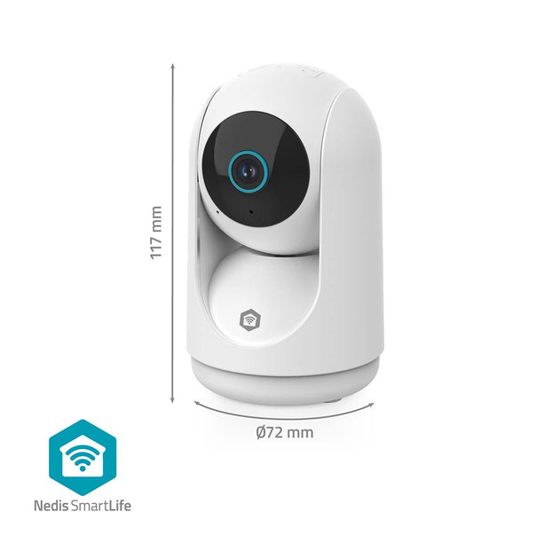 Nedis Wi-Fi Smart IP-Camera HD Pan Tilt Functie