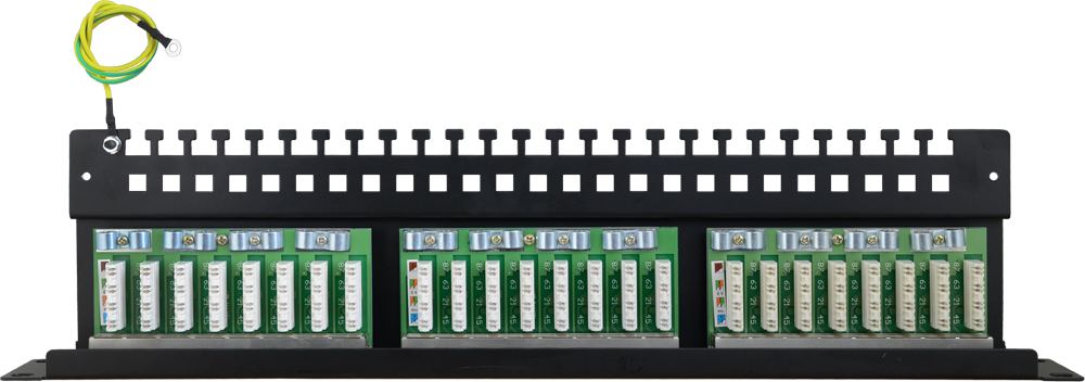 Pulsar RP-F24V6, Patchpanel 24 Anschlüsse FTP Cat6