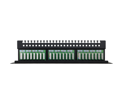 Pulsar Pulsar RP-U24V6, Patchpanel 1HE 24 portar UTP Cat5/6
