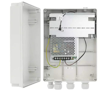 Pulsar Pulsar SWSH120 ABS Kast IP56 met 52VDC/120W voeding t.b.v. PoE switch