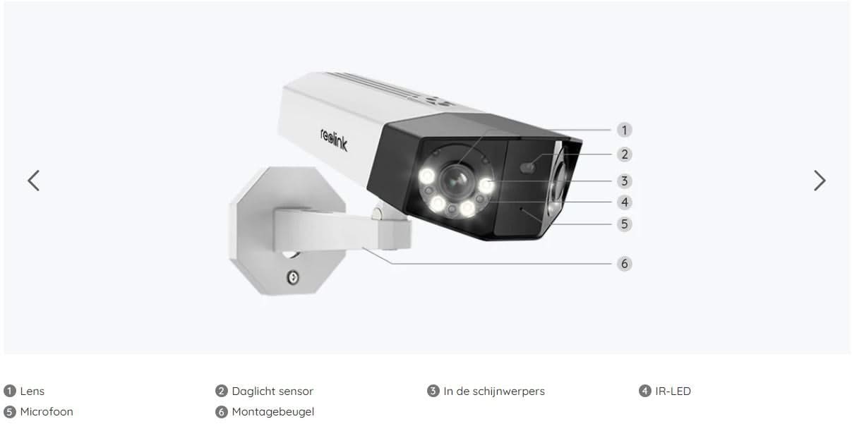 Reolink P730, 4K Dual-Lens Kamera mit 180° Blickwinkel und PoE