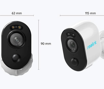 Reolink Reolink B330, 5MP Draadloze batterij camera met schrikverlichting