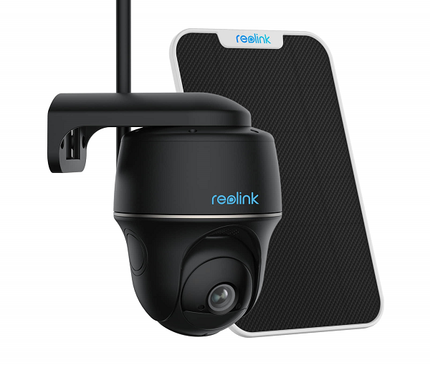 Reolink Reolink B430 5mp, draadloze Pan & Tilt Dual WiFi camera op accu (oplaadbaar) zwart