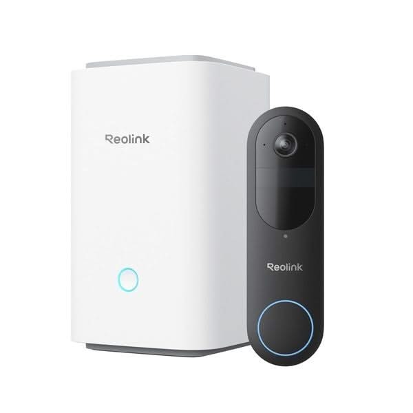 Reolink D340B Videodörrklocka med Reolink Home Hub1